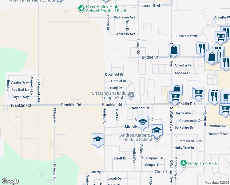 371 North Oliver Drive, Yuba City CA Walk Score