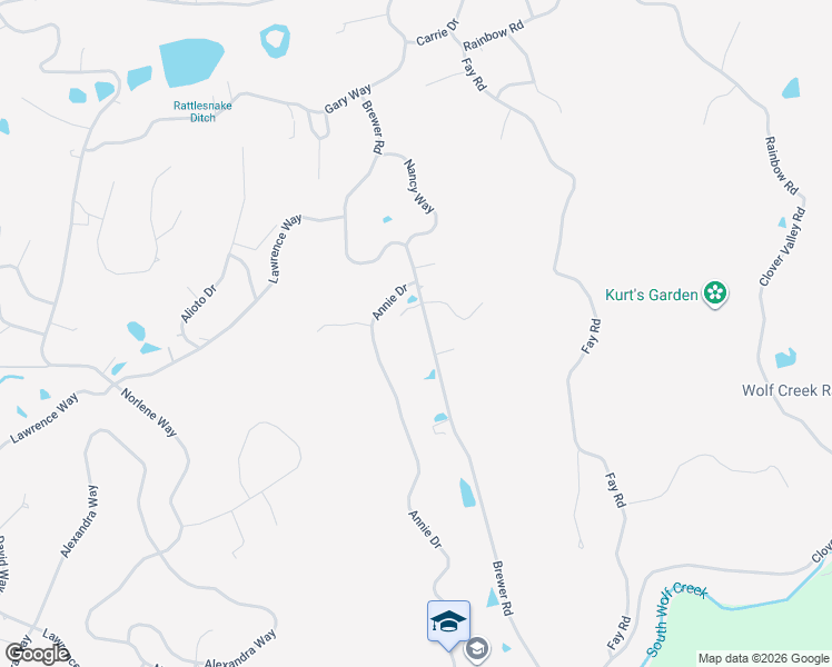 map of restaurants, bars, coffee shops, grocery stores, and more near 15788 Brewer Road in Grass Valley