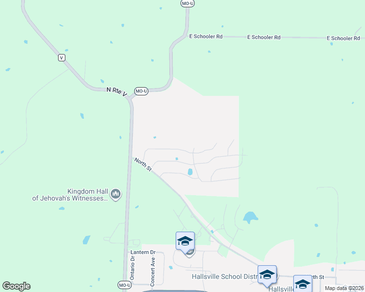 map of restaurants, bars, coffee shops, grocery stores, and more near 6281 Ruth Ann Drive in Hallsville