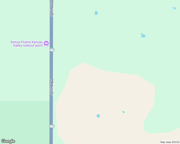 map of restaurants, bars, coffee shops, grocery stores, and more near Pillsbury Drive in Manhattan