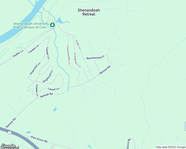 map of restaurants, bars, coffee shops, grocery stores, and more near 1735 Bishop Meade Road in Boyce