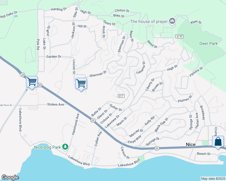 map of restaurants, bars, coffee shops, grocery stores, and more near 7140 Morton Street in Nice