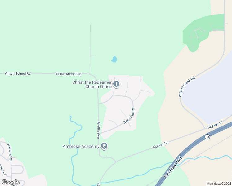 map of restaurants, bars, coffee shops, grocery stores, and more near 2550 Woodside Lane in Manhattan