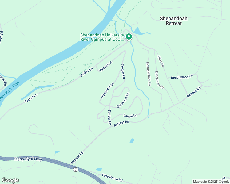 map of restaurants, bars, coffee shops, grocery stores, and more near 2387 Bishop Meade Road in Boyce