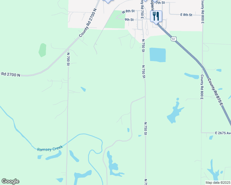 map of restaurants, bars, coffee shops, grocery stores, and more near in Ramsey