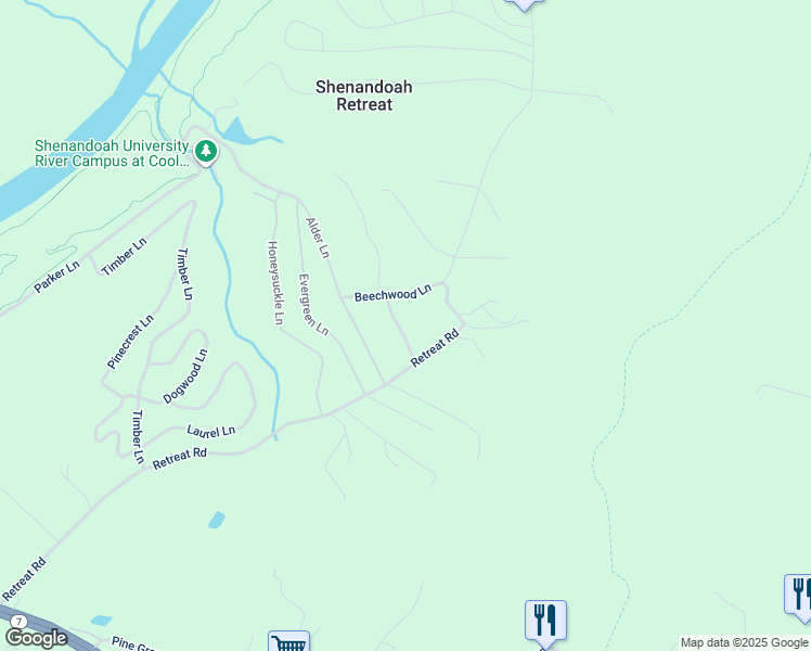 map of restaurants, bars, coffee shops, grocery stores, and more near 208 Old Chapel Avenue in Boyce