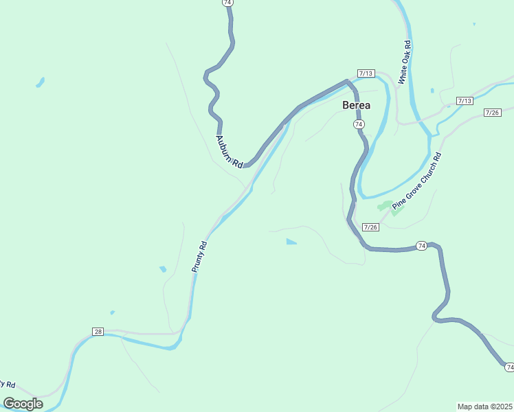 map of restaurants, bars, coffee shops, grocery stores, and more near 199 Alex Bliss Way in Berea