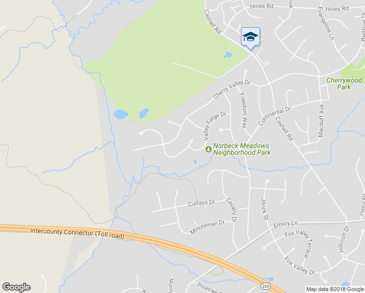 map of restaurants, bars, coffee shops, grocery stores, and more near 4719 Powder House Drive in Rockville