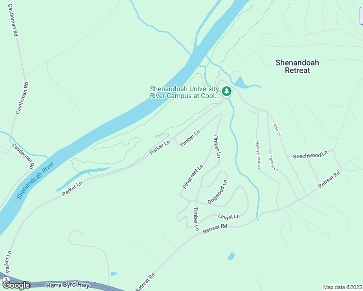 map of restaurants, bars, coffee shops, grocery stores, and more near 306 Timber Lane in Bluemont