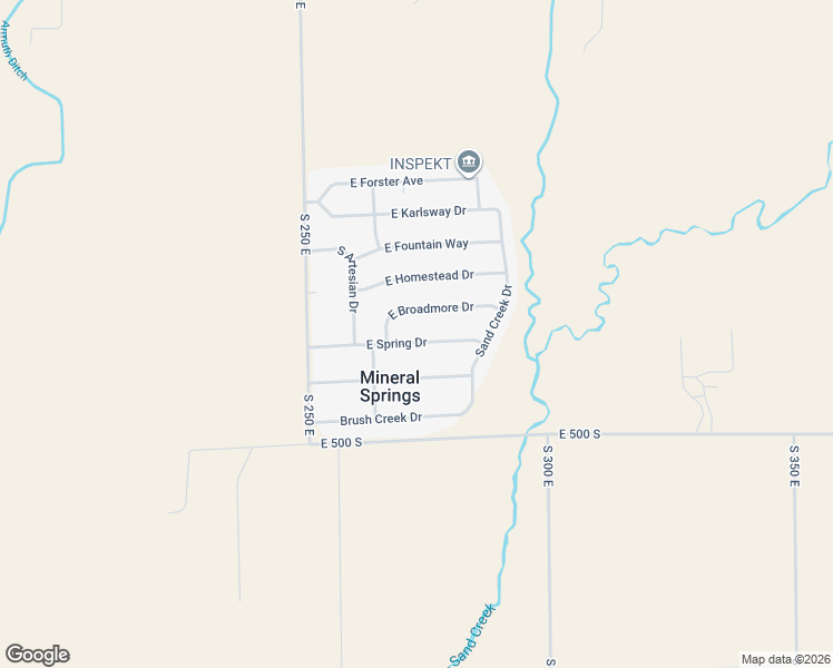map of restaurants, bars, coffee shops, grocery stores, and more near 5404 East Spring Drive in Columbus