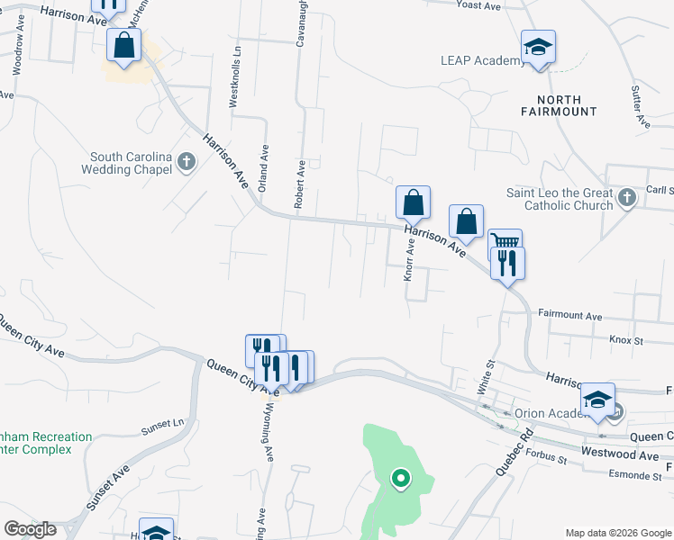 map of restaurants, bars, coffee shops, grocery stores, and more near 2531 Talbott Avenue in Cincinnati