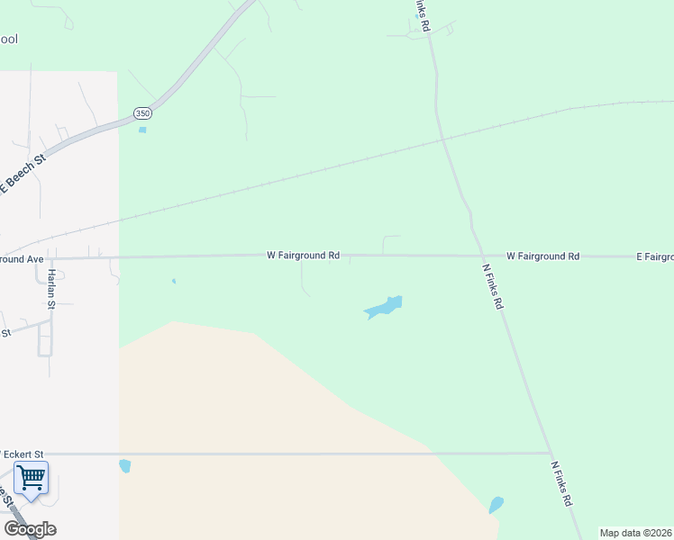 map of restaurants, bars, coffee shops, grocery stores, and more near 695 West Fairground Road in Osgood