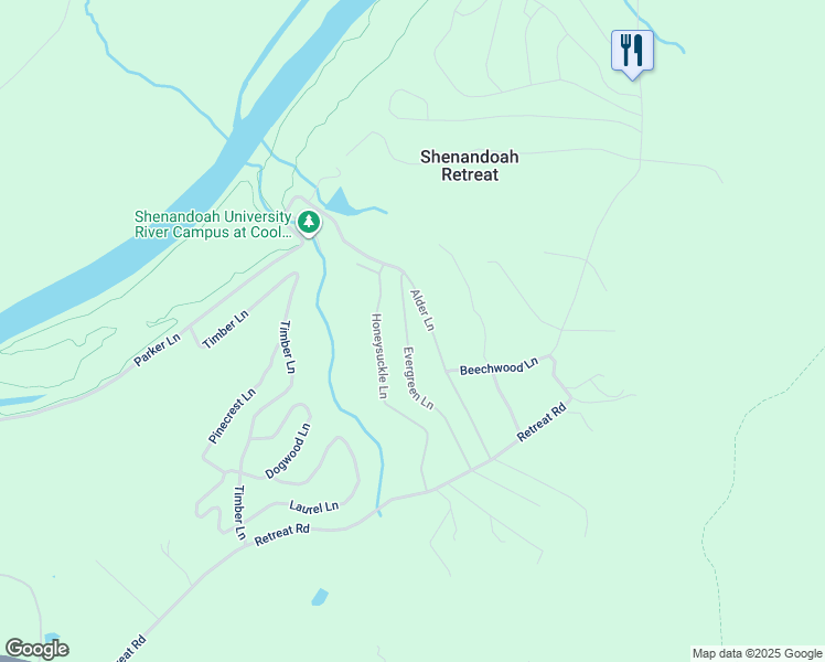 map of restaurants, bars, coffee shops, grocery stores, and more near 12043 Lord Fairfax Highway in Boyce