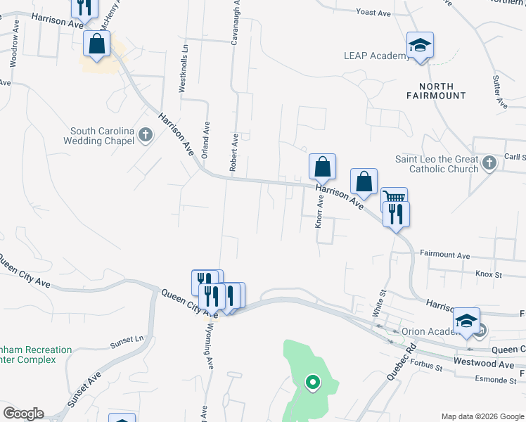 map of restaurants, bars, coffee shops, grocery stores, and more near 2531 Talbott Avenue in Cincinnati