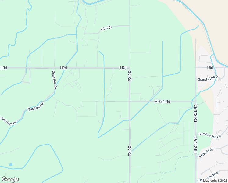 map of restaurants, bars, coffee shops, grocery stores, and more near 2589 H 3/4 Road in Grand Junction