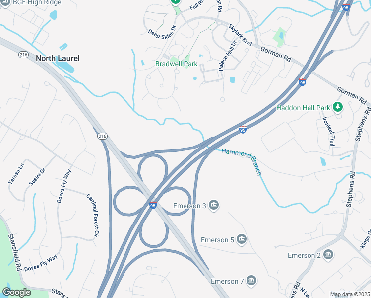 map of restaurants, bars, coffee shops, grocery stores, and more near in Laurel