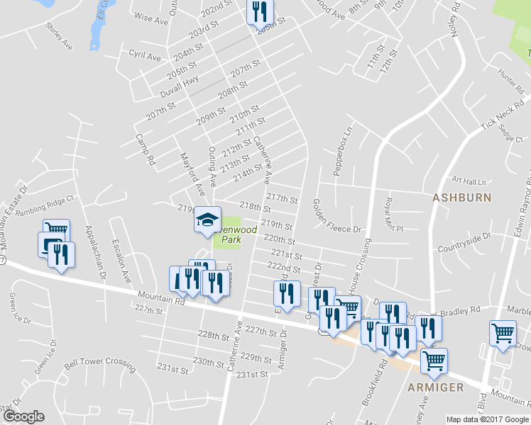 map of restaurants, bars, coffee shops, grocery stores, and more near 7963 Catherine Avenue in Pasadena