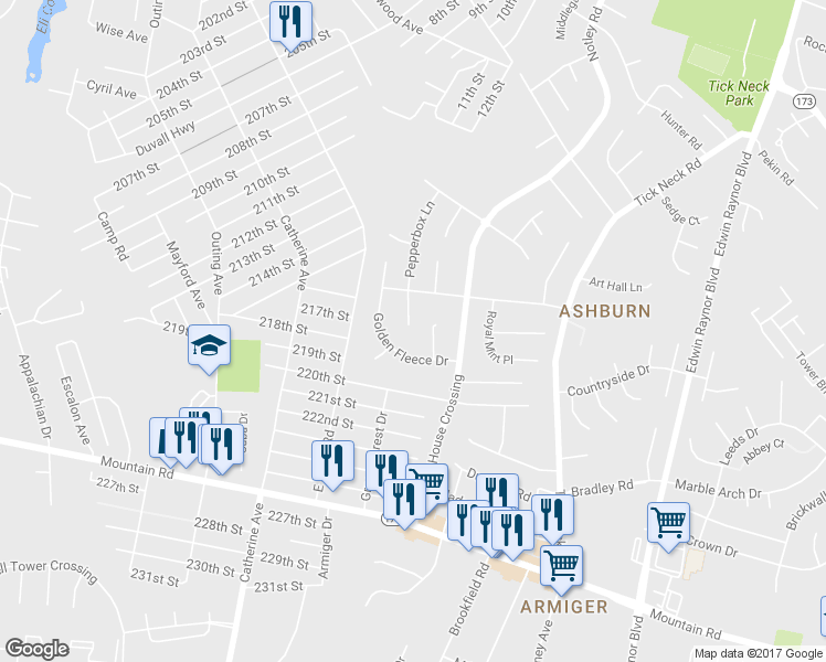 map of restaurants, bars, coffee shops, grocery stores, and more near 7911 Pepperbox Lane in Pasadena
