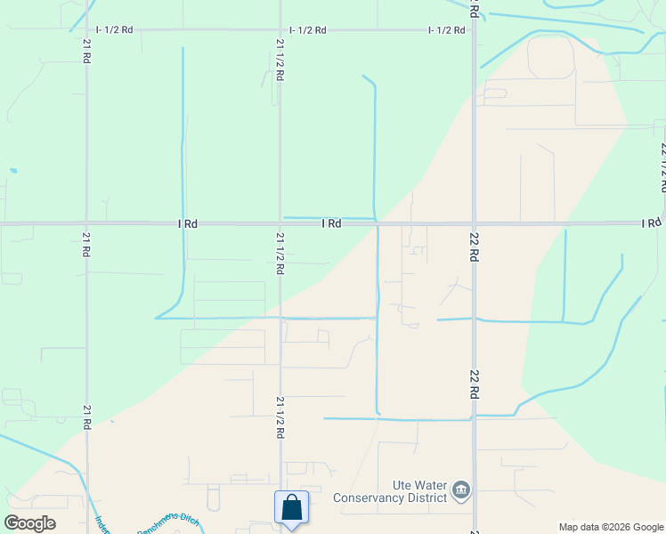 map of restaurants, bars, coffee shops, grocery stores, and more near 888 21 1/2 Road in Grand Junction