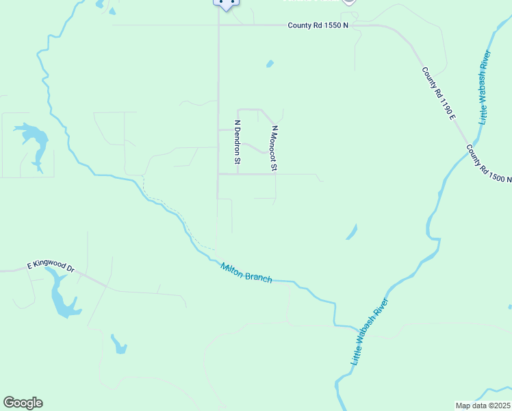 map of restaurants, bars, coffee shops, grocery stores, and more near 11123 East Melrose Avenue in Effingham
