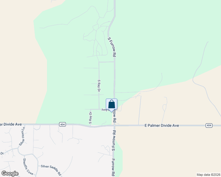 map of restaurants, bars, coffee shops, grocery stores, and more near 15753 South Furrow Road in Larkspur