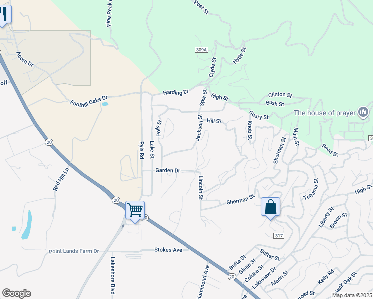 map of restaurants, bars, coffee shops, grocery stores, and more near 2395 Adams Street in Nice