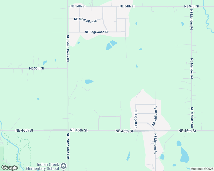 map of restaurants, bars, coffee shops, grocery stores, and more near 4830 Northeast Indian Creek Road in Topeka