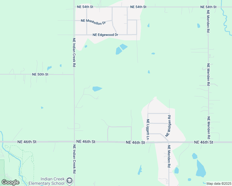 map of restaurants, bars, coffee shops, grocery stores, and more near 4830 Northeast Indian Creek Road in Topeka