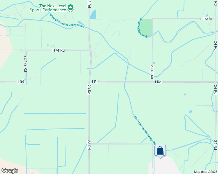 map of restaurants, bars, coffee shops, grocery stores, and more near 2321 I Road in Grand Junction