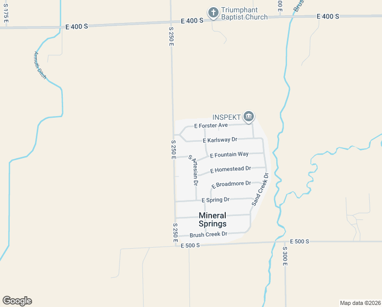 map of restaurants, bars, coffee shops, grocery stores, and more near 7343 South Artesian Drive in Columbus