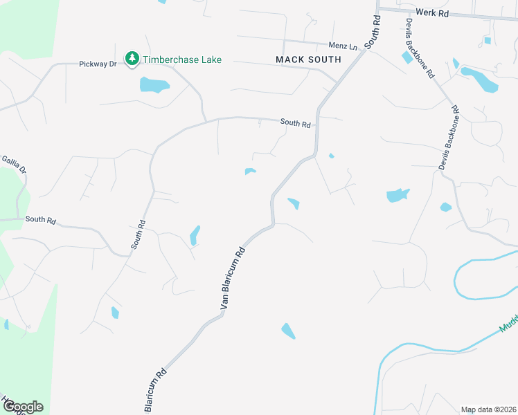 map of restaurants, bars, coffee shops, grocery stores, and more near 2261 Van Blaricum Road in Cincinnati