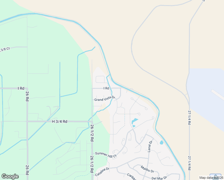 map of restaurants, bars, coffee shops, grocery stores, and more near 2665 I Road in Grand Junction