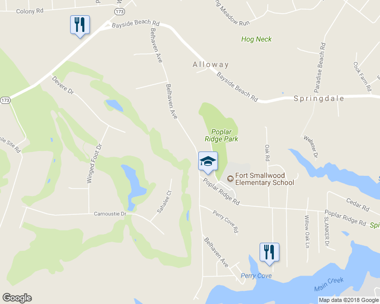 map of restaurants, bars, coffee shops, grocery stores, and more near 7924 Belhaven Avenue in Pasadena