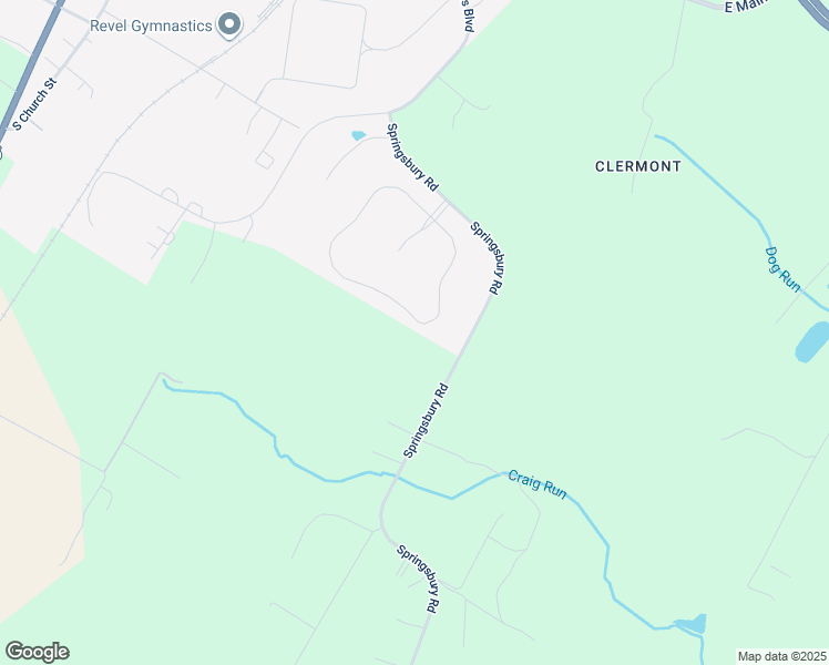 map of restaurants, bars, coffee shops, grocery stores, and more near 795 McGuire Circle in Berryville