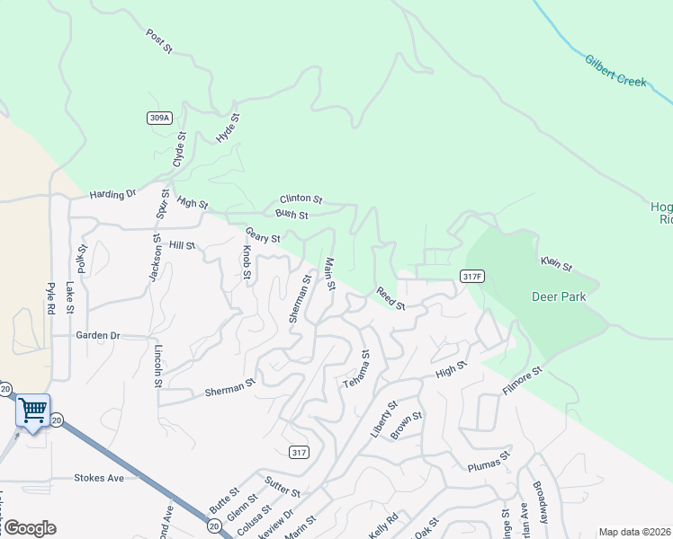 map of restaurants, bars, coffee shops, grocery stores, and more near 7689 Main Street in Nice