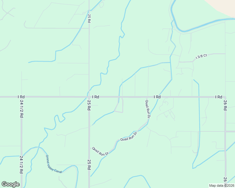map of restaurants, bars, coffee shops, grocery stores, and more near 2520 I Road in Grand Junction