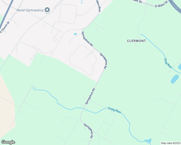 map of restaurants, bars, coffee shops, grocery stores, and more near 800 McGuire Circle in Berryville