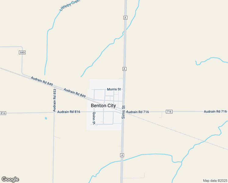 map of restaurants, bars, coffee shops, grocery stores, and more near 201 Morris Street in Benton City