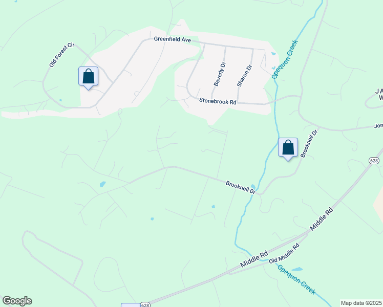 map of restaurants, bars, coffee shops, grocery stores, and more near 478 Brookneil Drive in Winchester