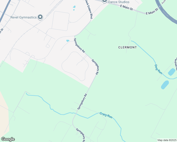 map of restaurants, bars, coffee shops, grocery stores, and more near 823 Mcguire Circle in Berryville