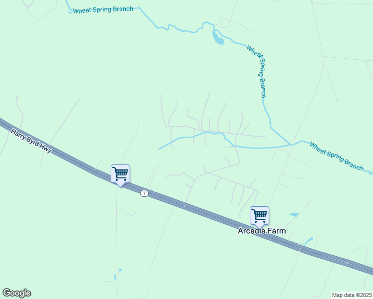 map of restaurants, bars, coffee shops, grocery stores, and more near 249 Hackberry Lane in Bluemont