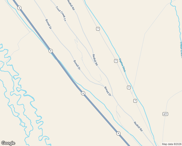 map of restaurants, bars, coffee shops, grocery stores, and more near 198 Ridge Road in Fairplay