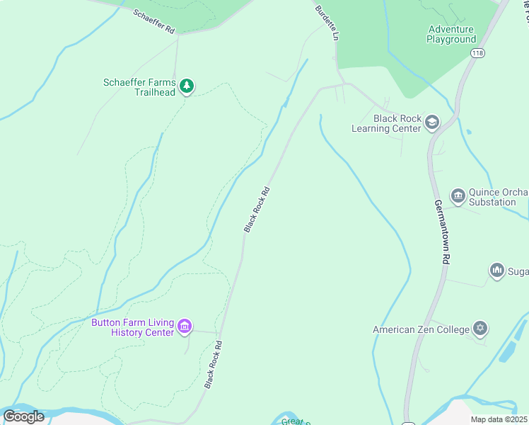 map of restaurants, bars, coffee shops, grocery stores, and more near 17131 Black Rock Road in Germantown