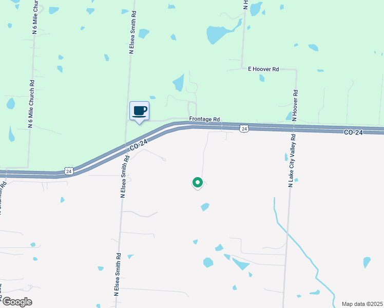 map of restaurants, bars, coffee shops, grocery stores, and more near 27461 Highway 24 in Independence