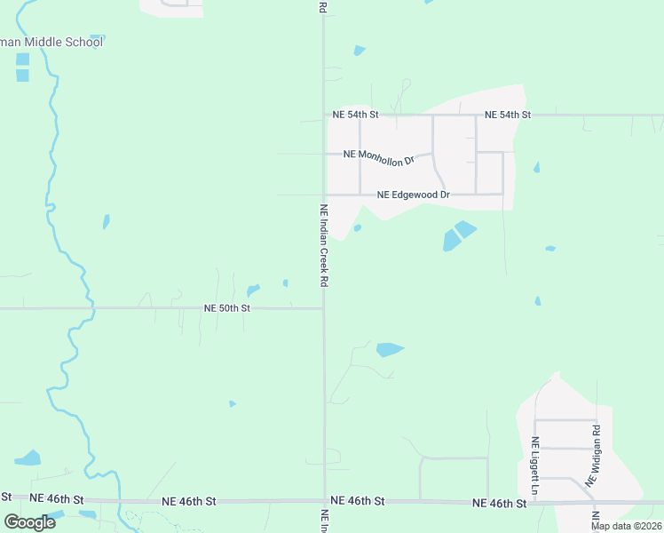 map of restaurants, bars, coffee shops, grocery stores, and more near 5020 Northeast Indian Creek Road in Topeka