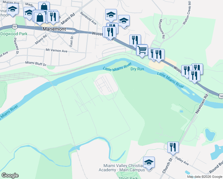 map of restaurants, bars, coffee shops, grocery stores, and more near 402 4th Street in Cincinnati