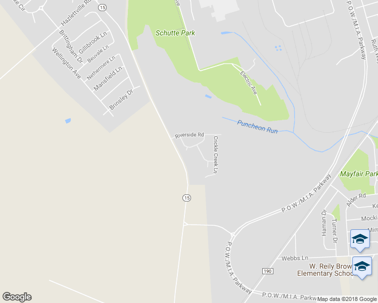 map of restaurants, bars, coffee shops, grocery stores, and more near 126 Creek Bend Road in Dover