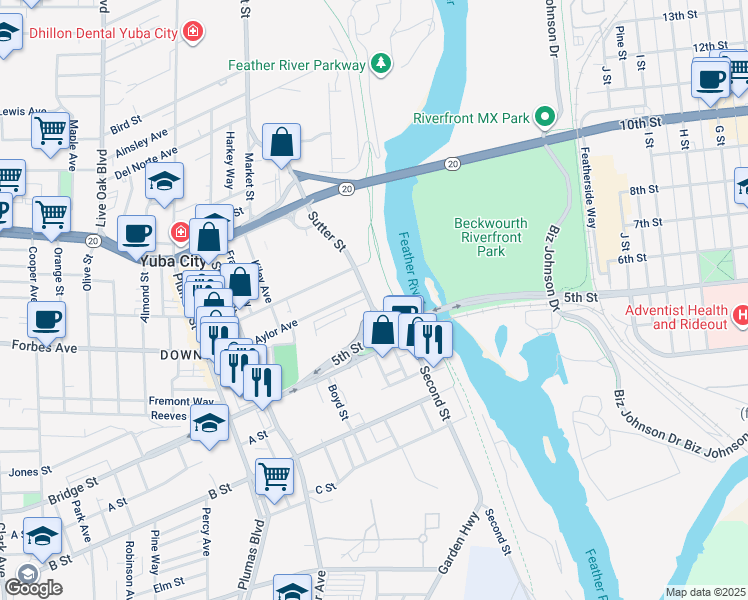 663 Sutter Street, Yuba City CA Walk Score