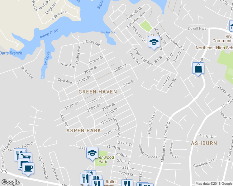 map of restaurants, bars, coffee shops, grocery stores, and more near 768 209th St in Pasadena