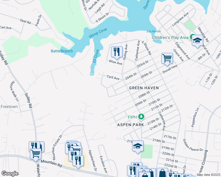 map of restaurants, bars, coffee shops, grocery stores, and more near 7802 Mayford Avenue in Pasadena